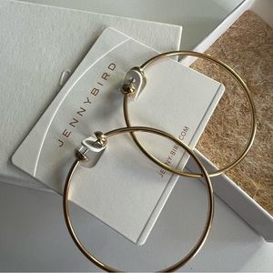 New in Box Jenny Bird Icon Large Hoops.